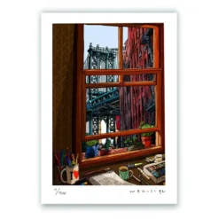 New York Window Fine Art Print