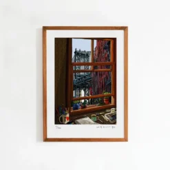 New York Window Fine Art Print