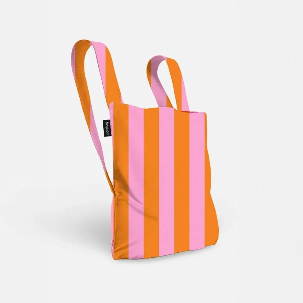 Notabag Orange Pink Stripes