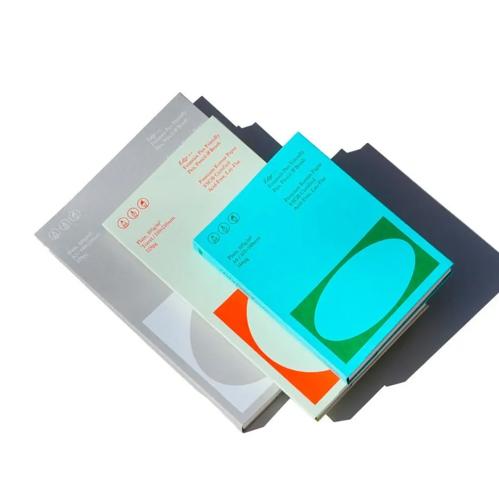 Notebook Edge Retro A5 Plain