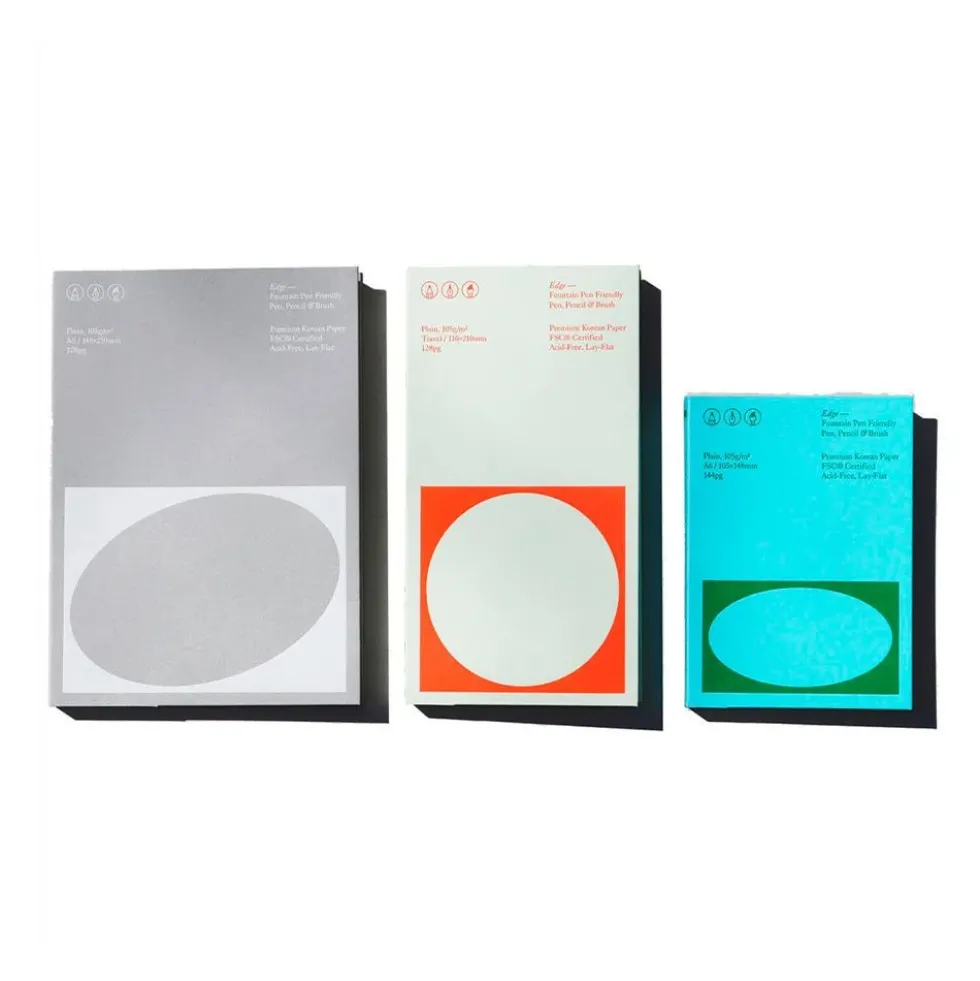 Notebook Edge Retro A5 Plain