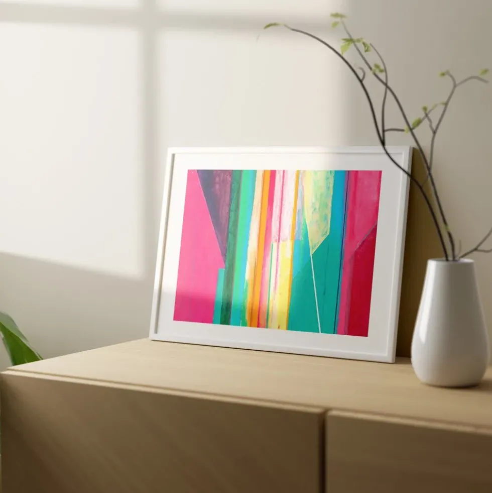 Octubre Rosa Giclée Print