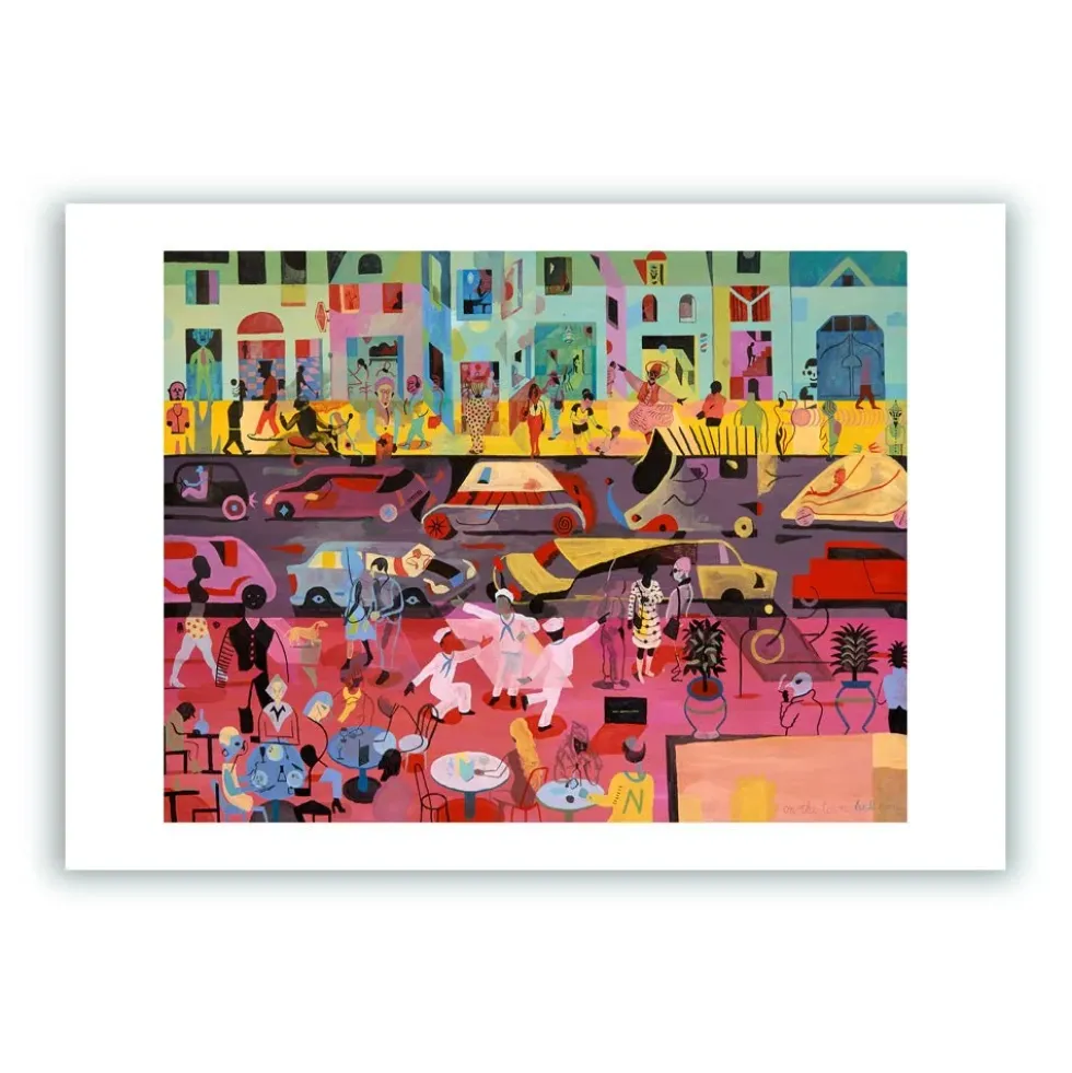 Oh The Town Giclée Print