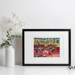 Oh The Town Giclée Print