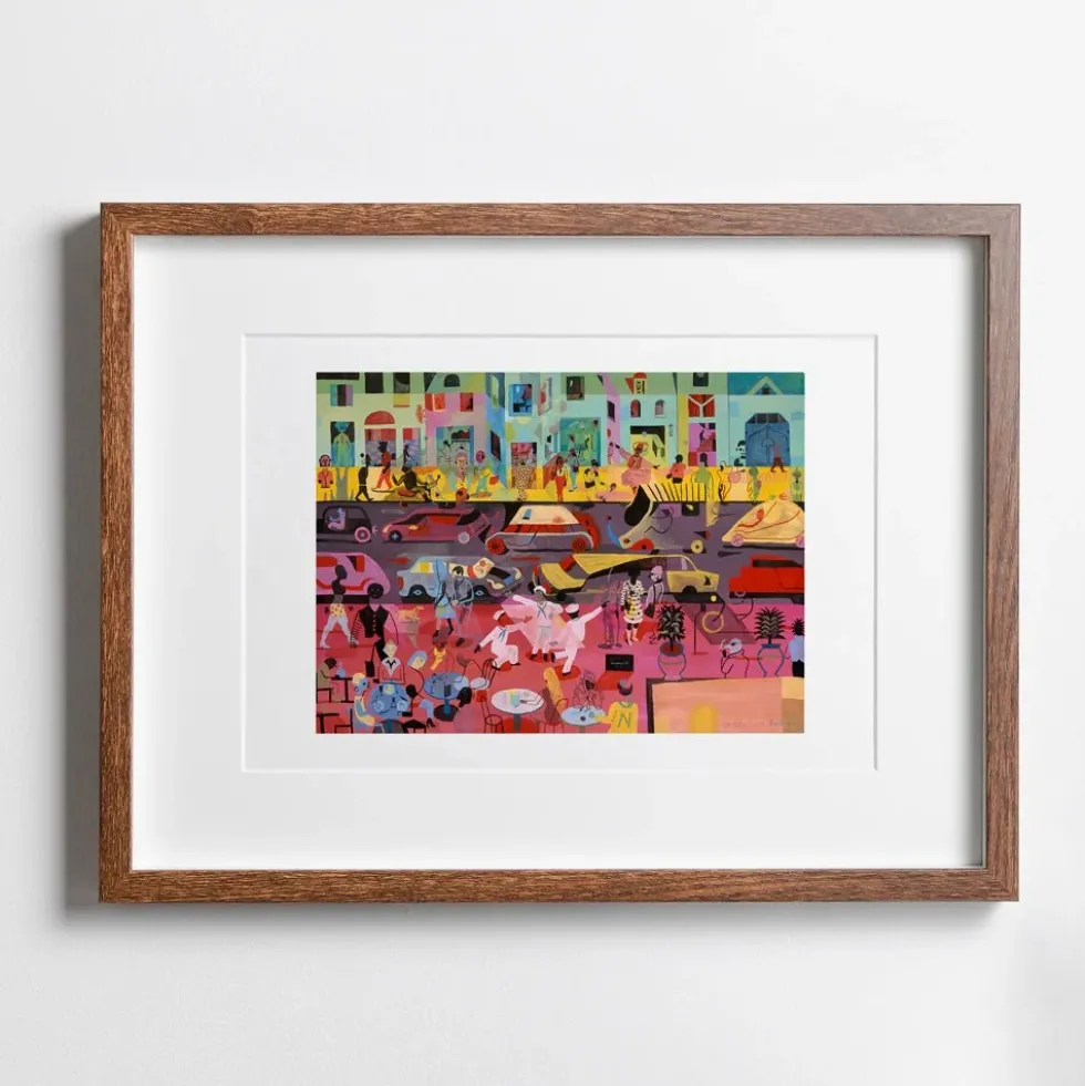 Oh The Town Giclée Print