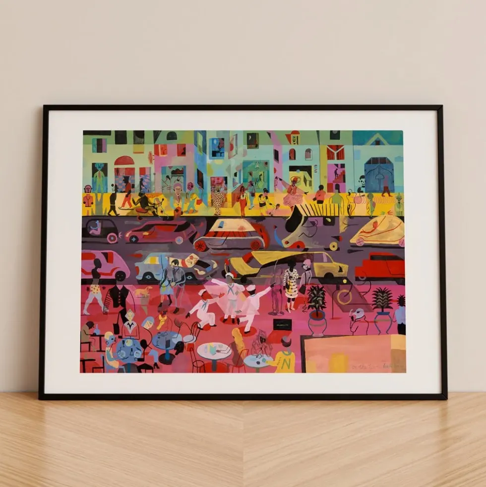 Oh The Town Giclée Print