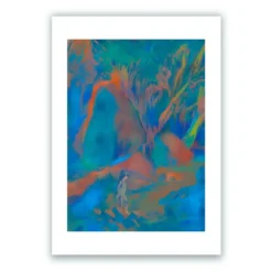 On the Rocks Giclée Print A4