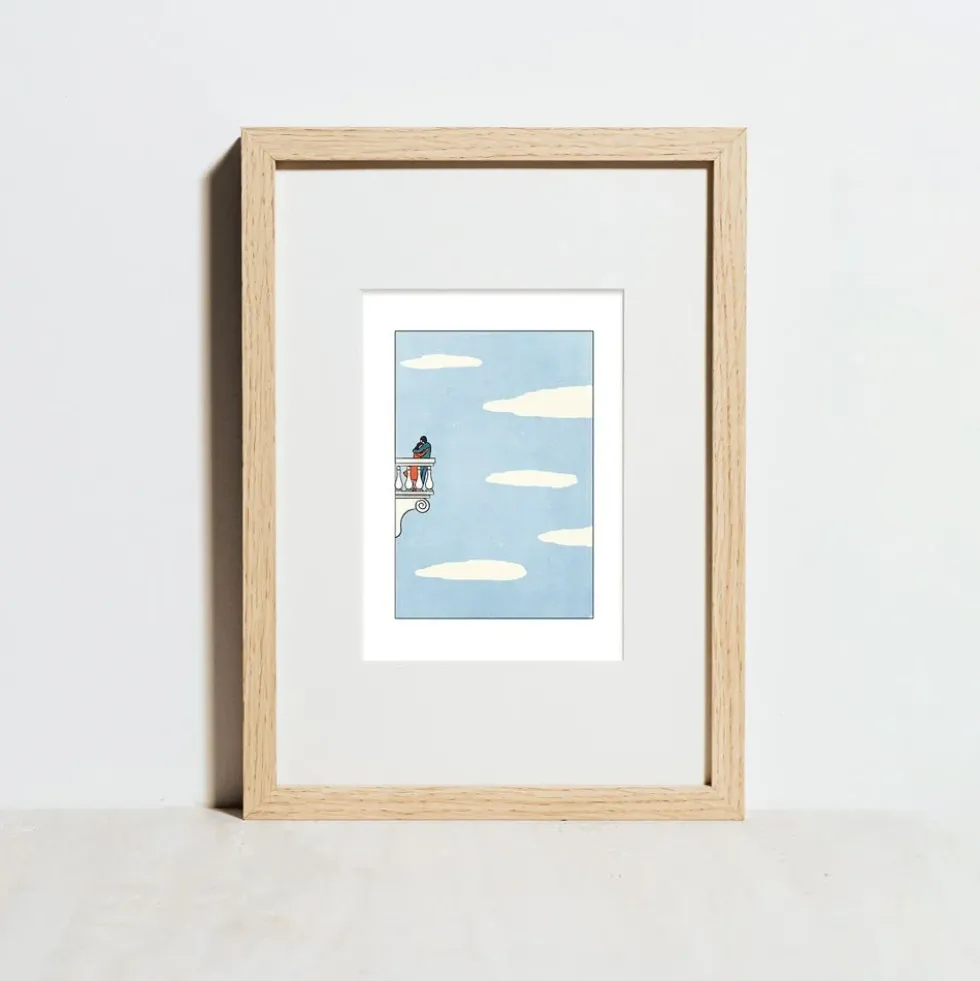 Open Sky Giclée Print A5