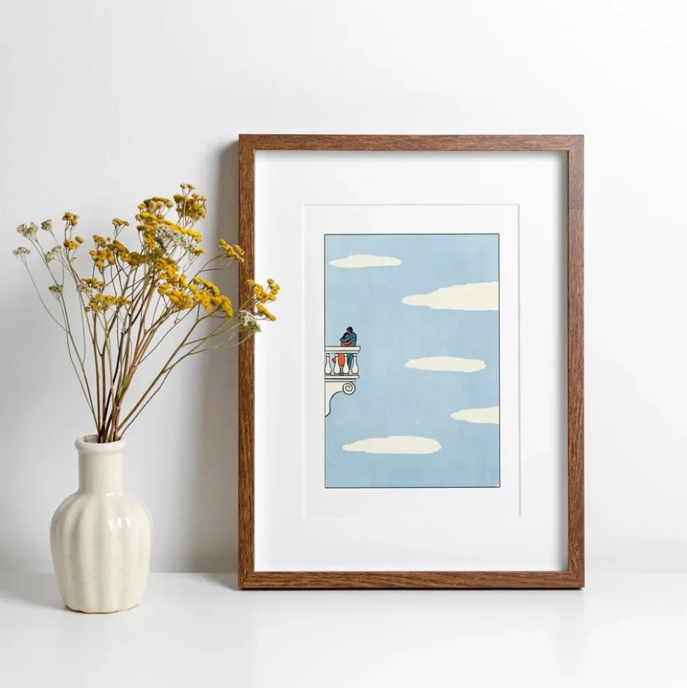 Open Sky Giclée Print A5