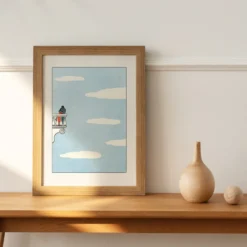 Open Sky Giclée Print A5