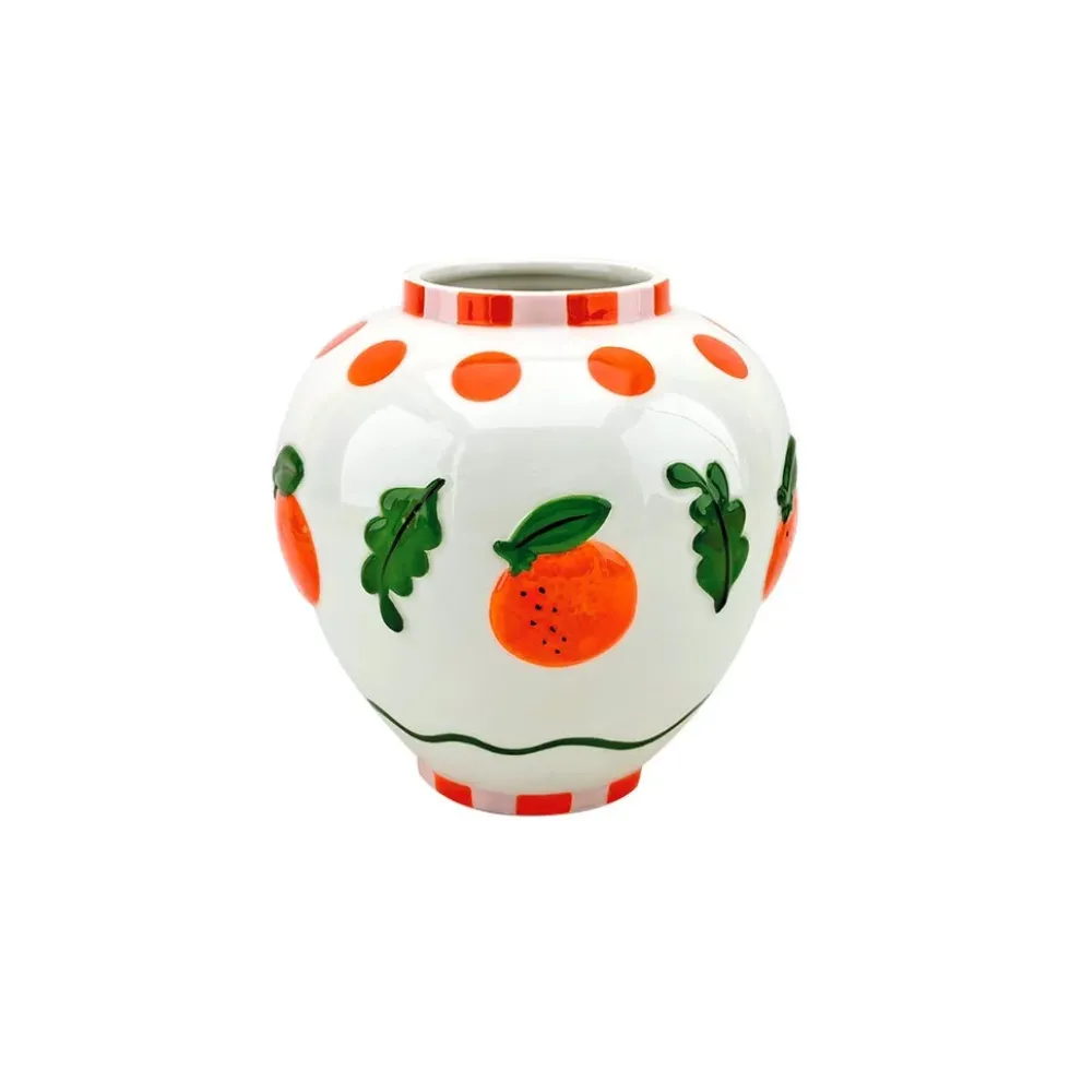 Orange Vase