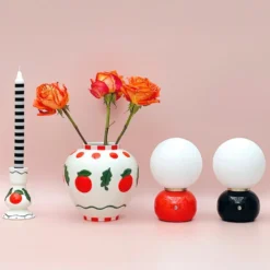 Orange Vase