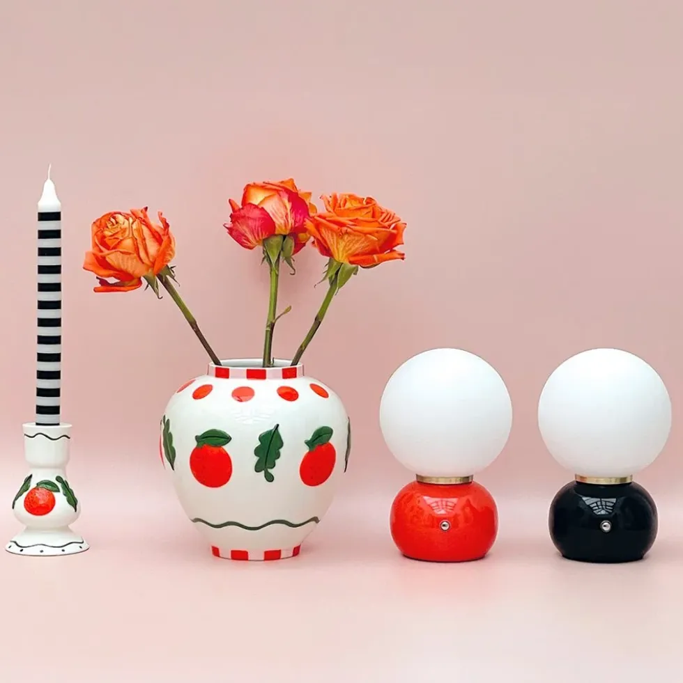 Orange Vase