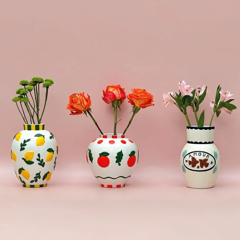 Orange Vase
