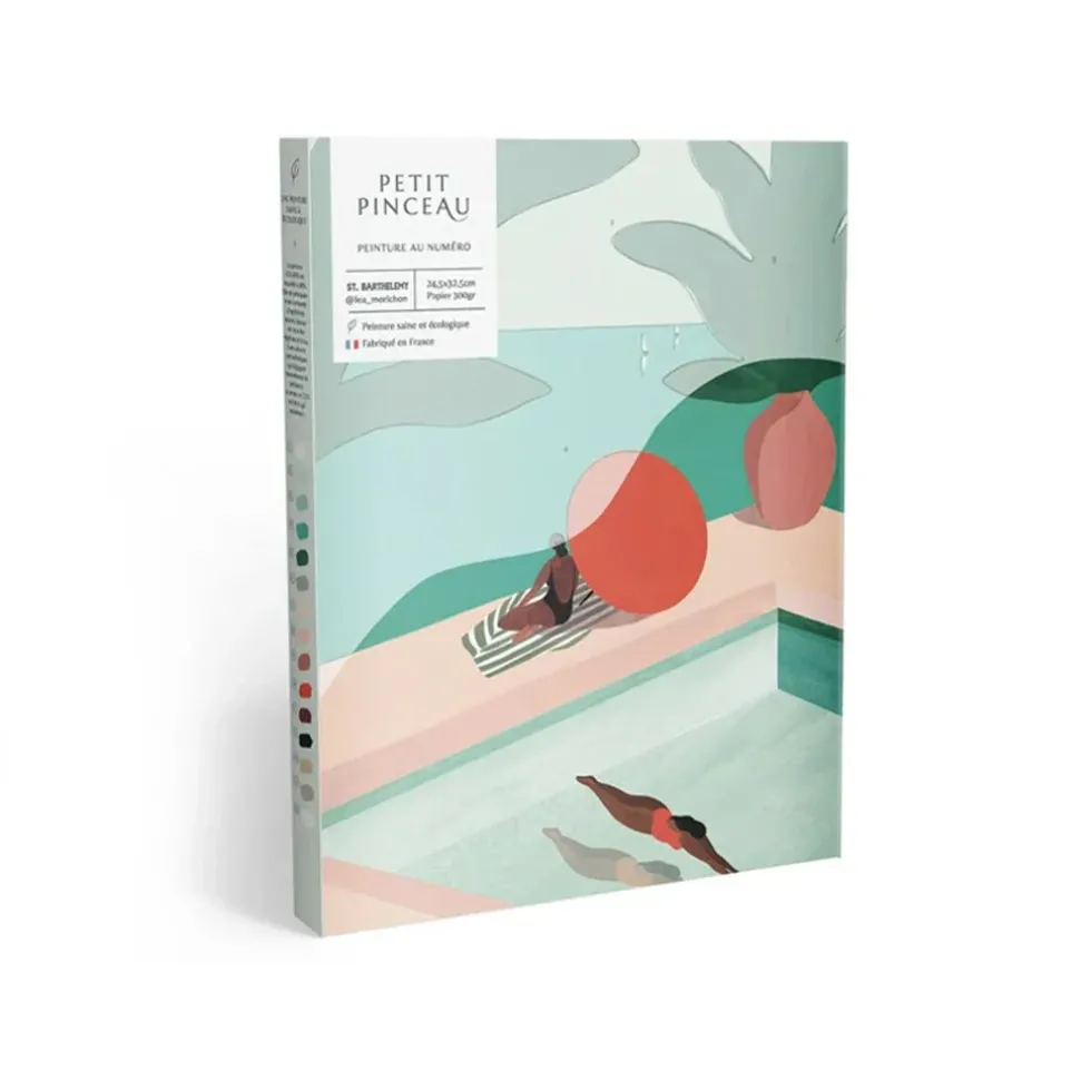 Paint by Number Kit - San Bartolomé by Léa Morichon