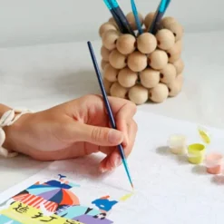 Paint by Number Kit - Umbrella Revolution by Tara Deacon