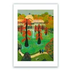 Palacio de Cristal Giclée Print A4