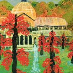 Palacio de Cristal Giclée Print A4