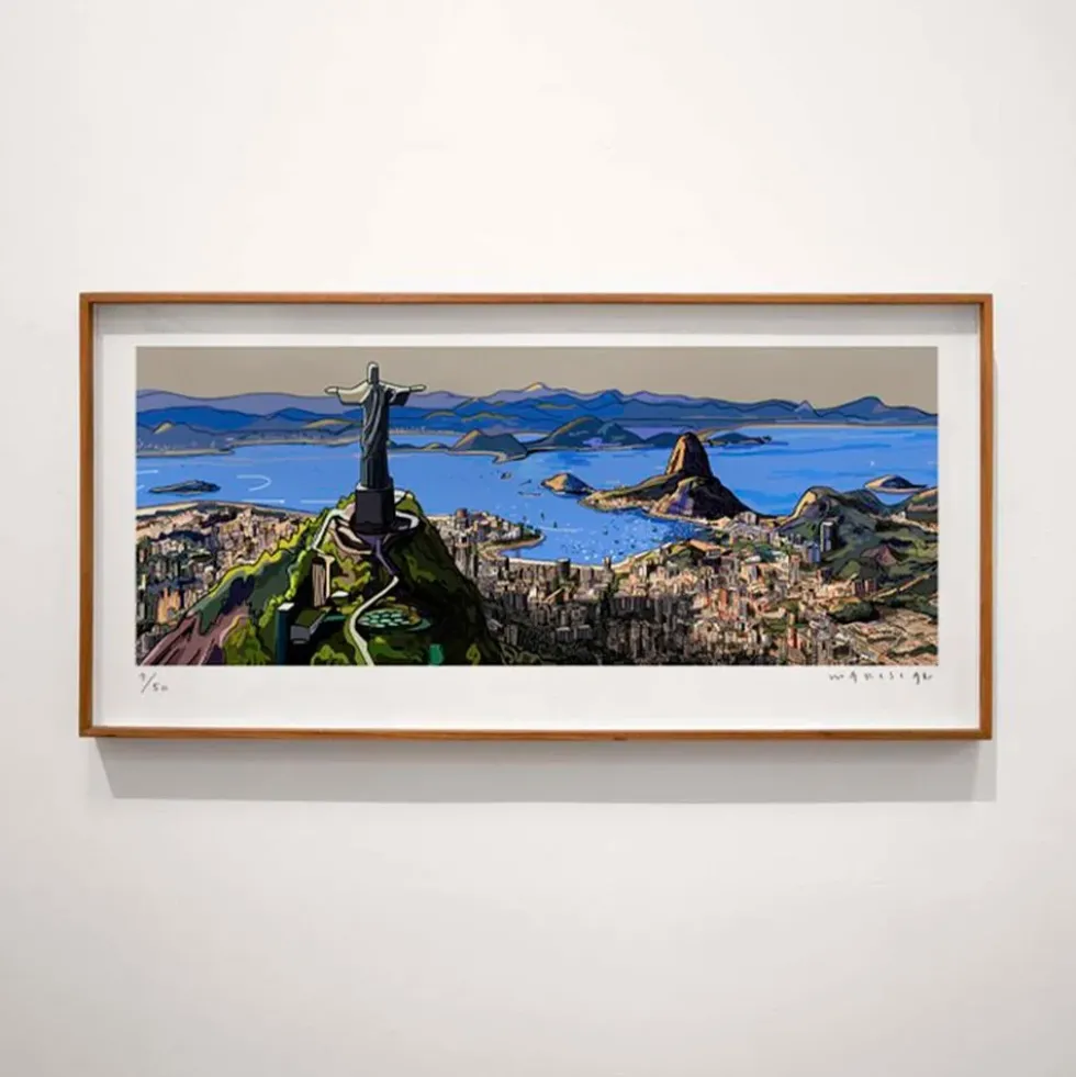 Panoramic Río de Janeiro Fine Art Print