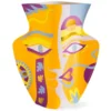 Paper Vase Claire Johnson Orange