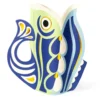 Paper Vase Fish Blue