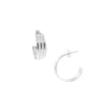 Pendientes Nike Plata