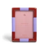 Photo FrameRift Rectangle Burgundy