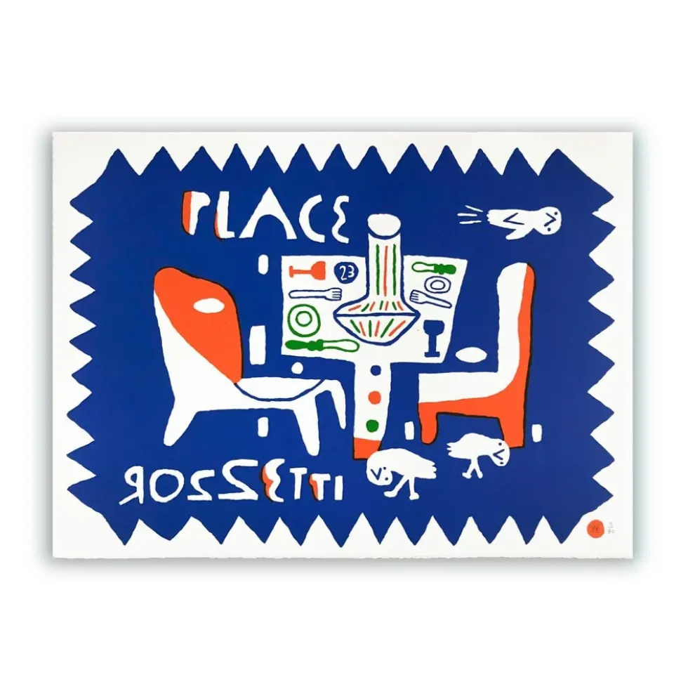 Place Rossetti 2025 Lithographic Print