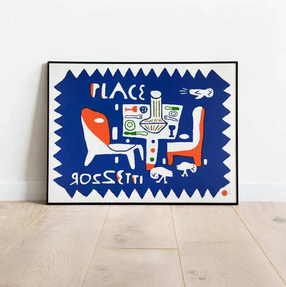 Place Rossetti 2025 Lithographic Print