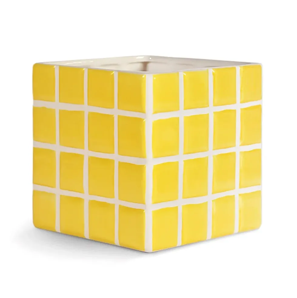 Planter Tile Yellow