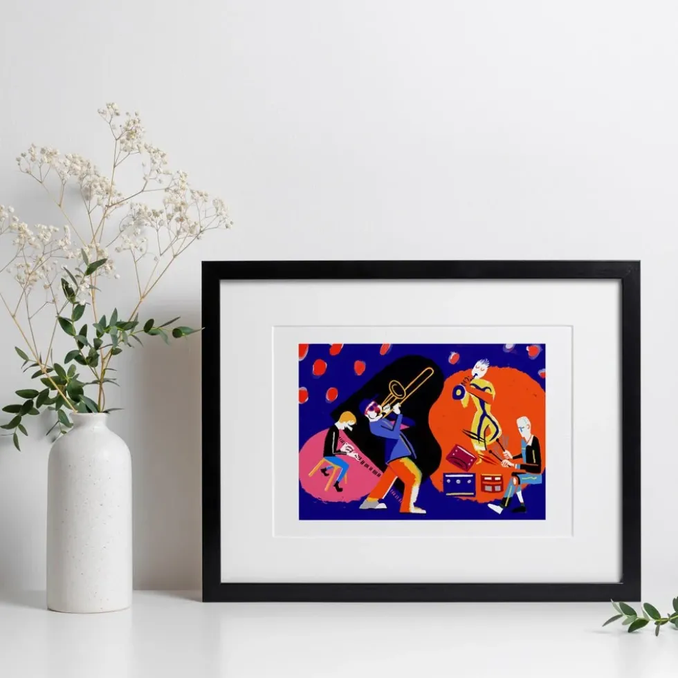Playing Giclée Print