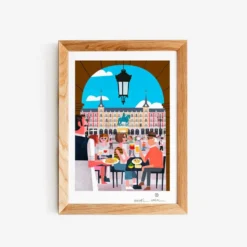 Plaza Mayor Madrid Giclée Print