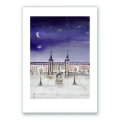 Plaza Mayor Vacía Giclée Print