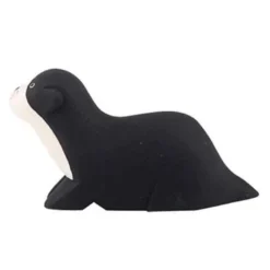 Pole Pole Wooden Animal Black Otter