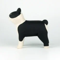 Pole Pole Wooden Animal Boston Terrier