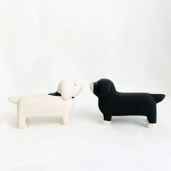 Pole Pole Wooden Animal Dachshund