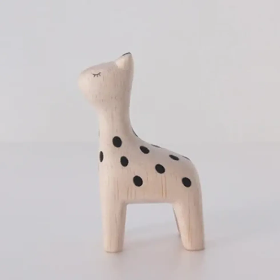 Pole Pole Wooden Animal Giraffe