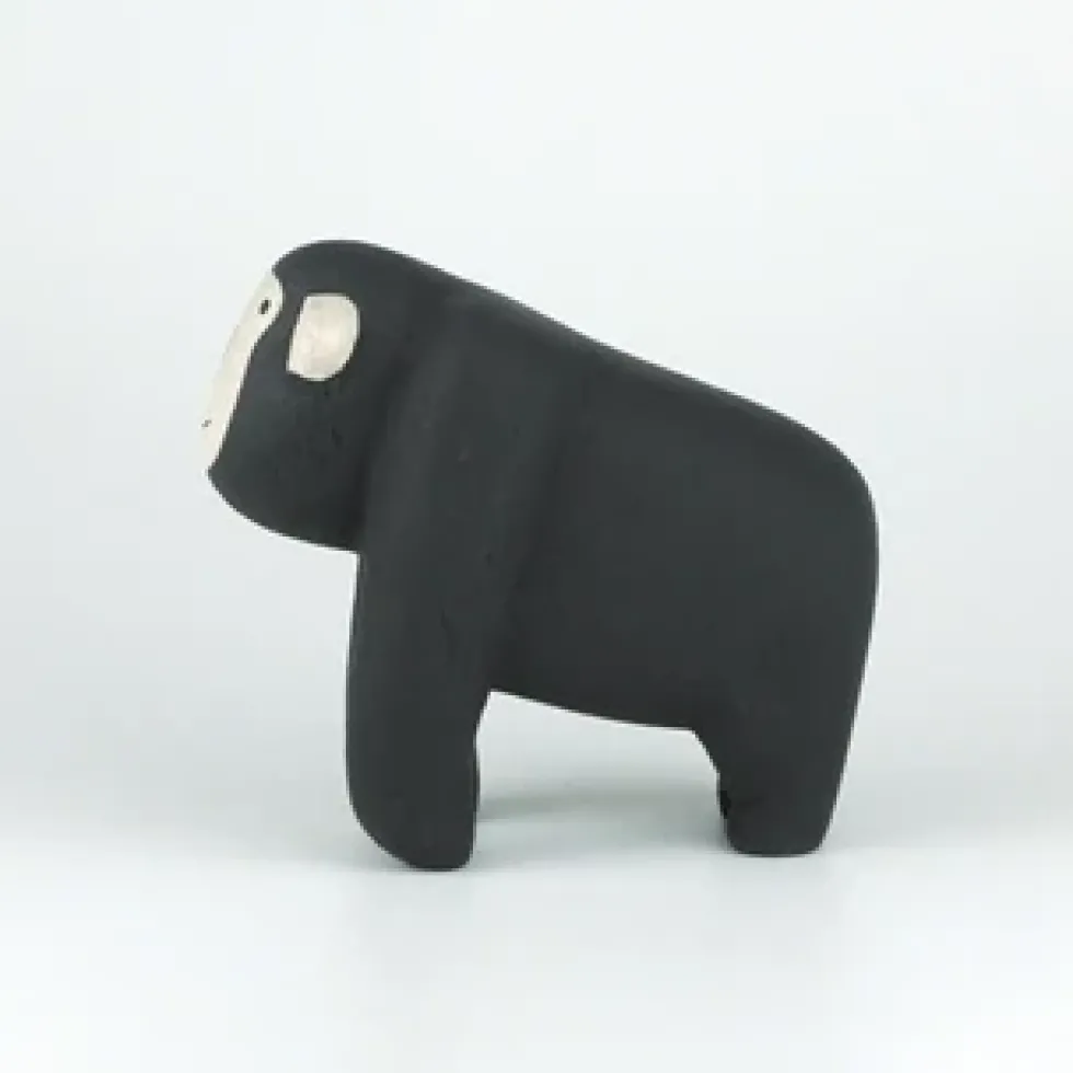 Pole Pole Wooden Animal Gorilla