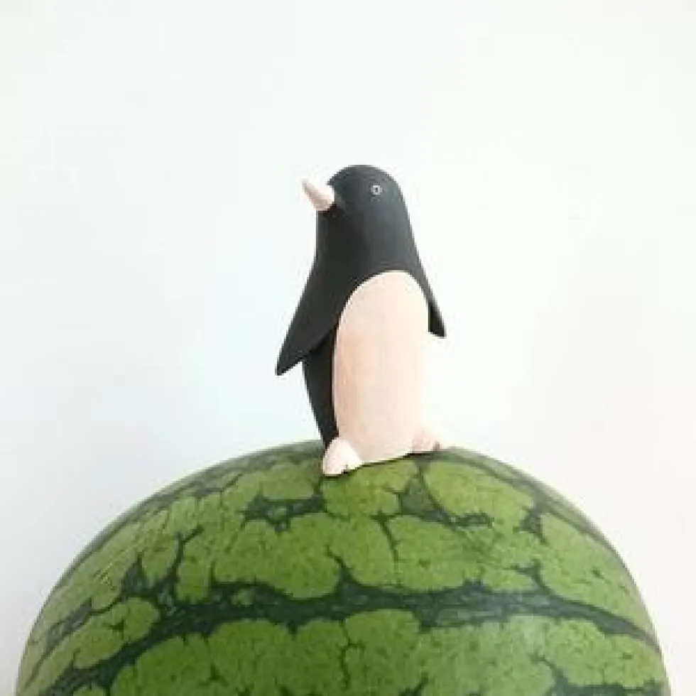 Pole Pole Wooden Animal Penguin