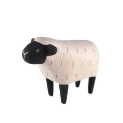 Pole Pole Wooden Animal Sheep