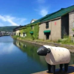 Pole Pole Wooden Animal Sheep