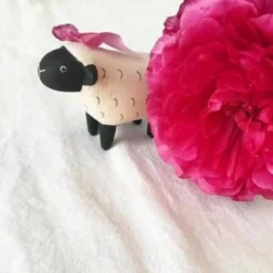 Pole Pole Wooden Animal Sheep