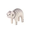 Pole Pole Wooden Animal Tiger Cat