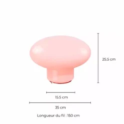 Pop Ovalie XXL Table Lamp - Pink