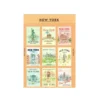 Poststamp Stickers L'après-midi // New York