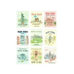 Poststamp Stickers L'après-midi // New York