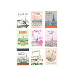 Poststamp Stickers L'après-midi // Paris 2