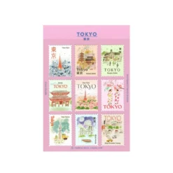 Poststamp Stickers L'après-midi // Tokyo 1