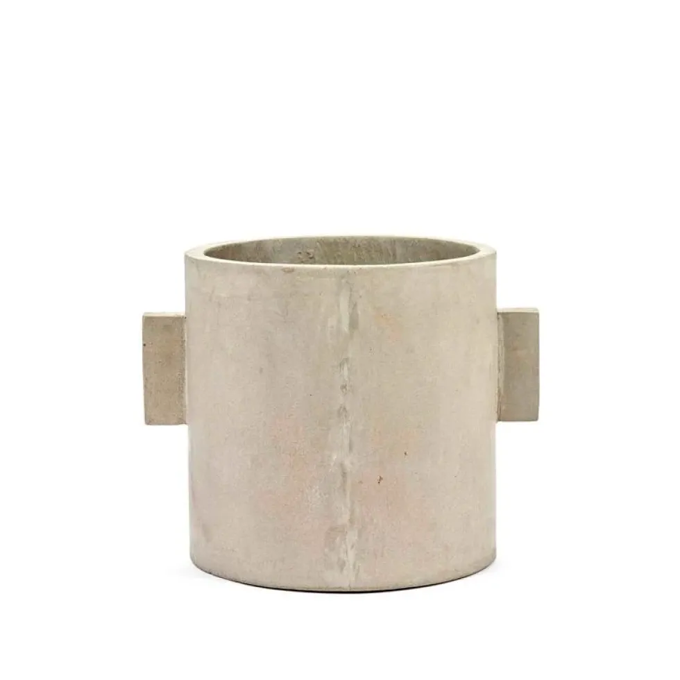Pot Concrete Rond Naturel XL 25x25