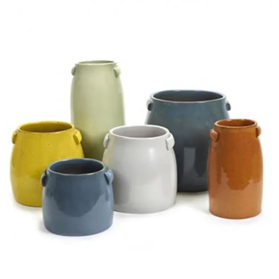 Pot Tabor L D30xH28 Yellow